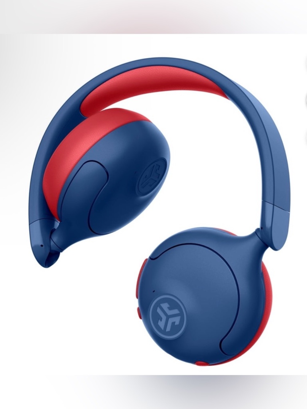 JLab JBuddies ANC Kids Over-Ear Headphones - Blue and Red - Picture 5 of 11
